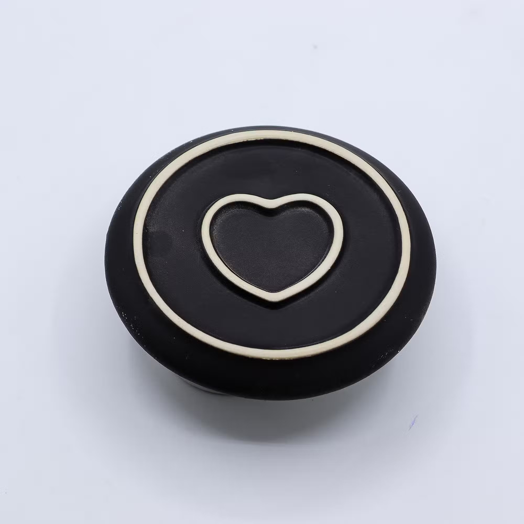Keramično stojalo – Mandala, belo-sivo - stojalo za smudge zavitke, Palo Santo in dišeče palčke - slika 3