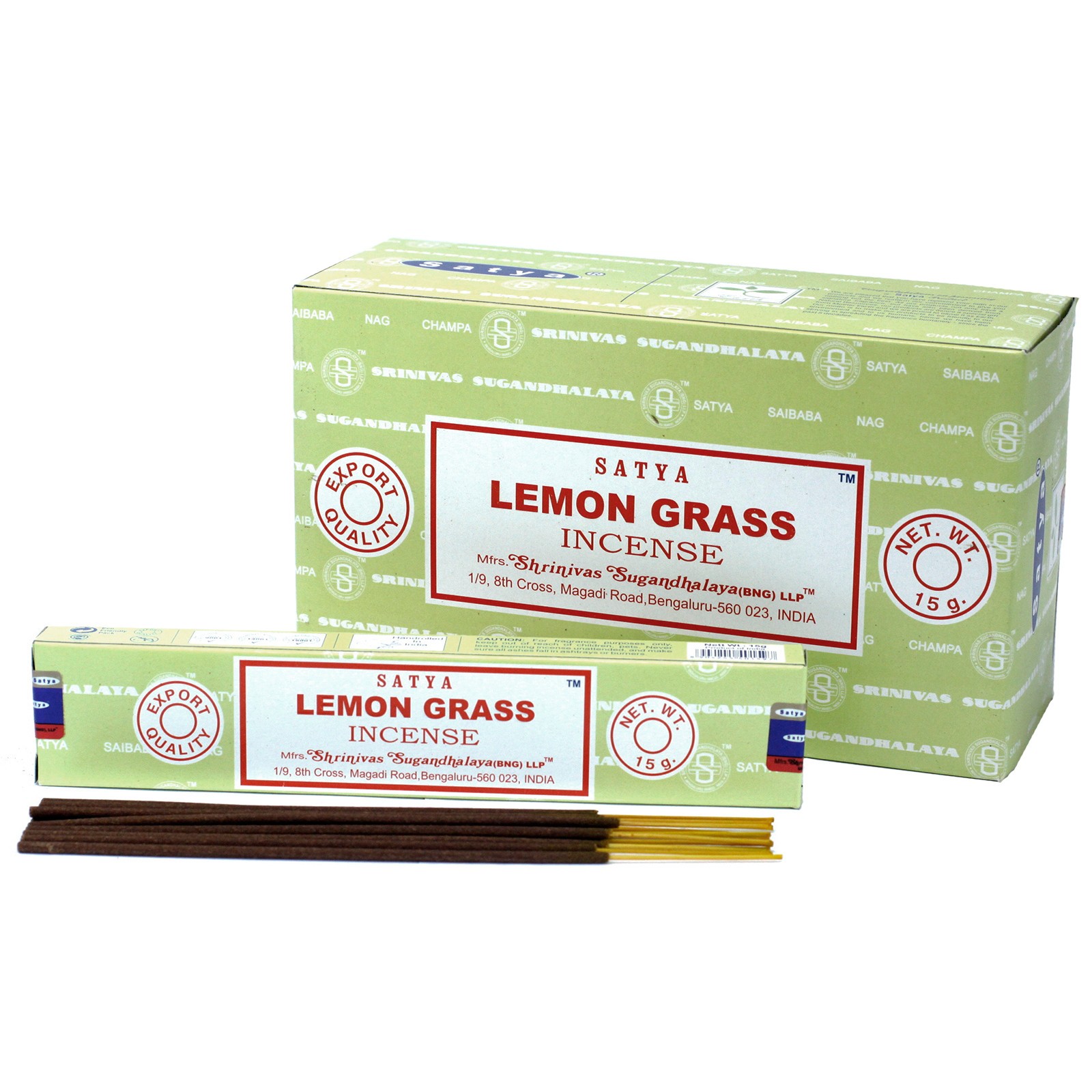 Dišeče palčke Satya Lemon Grass 15g