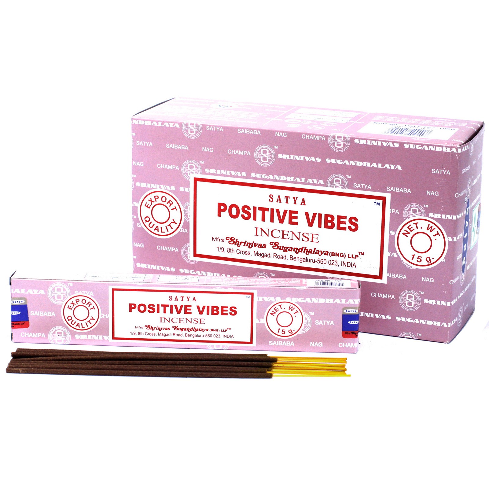 Dišeče palčke Satya Positive Vibes 15g