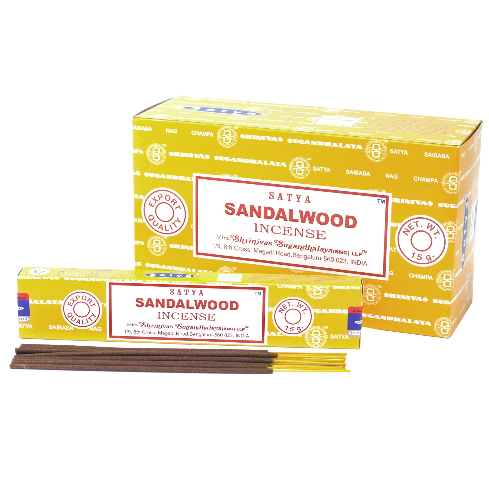 Dišeče palčke Satya Sandalwood 15g