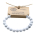 Energijska zapestnica White Jasper